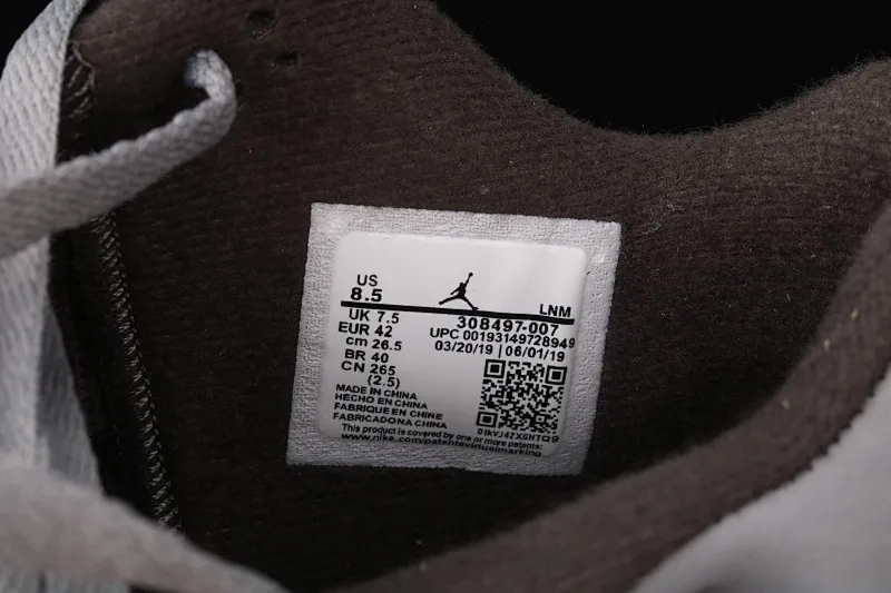 All categories Air Jordan Jordan series basketball shoes Air Jordan 4 Pure original Air Jordan 4 Retro "Cool Grey" AJ4 Joe 4 new cool gray 308497-007